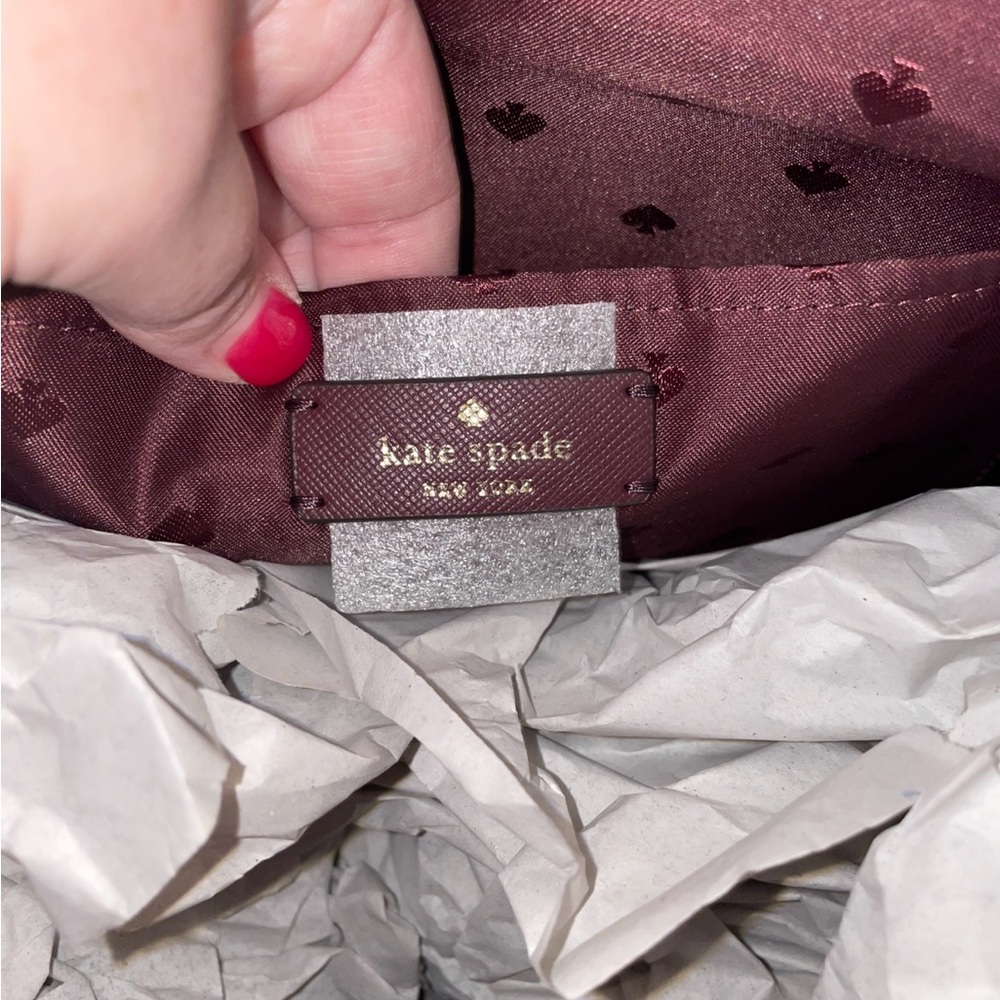 Kate Spade New York Flash Glitter Tote – Cherrywood - Picture 7 of 7